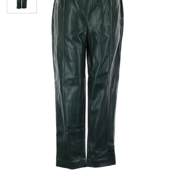 Ann Taylor faux leather pants - Picture 2 of 6